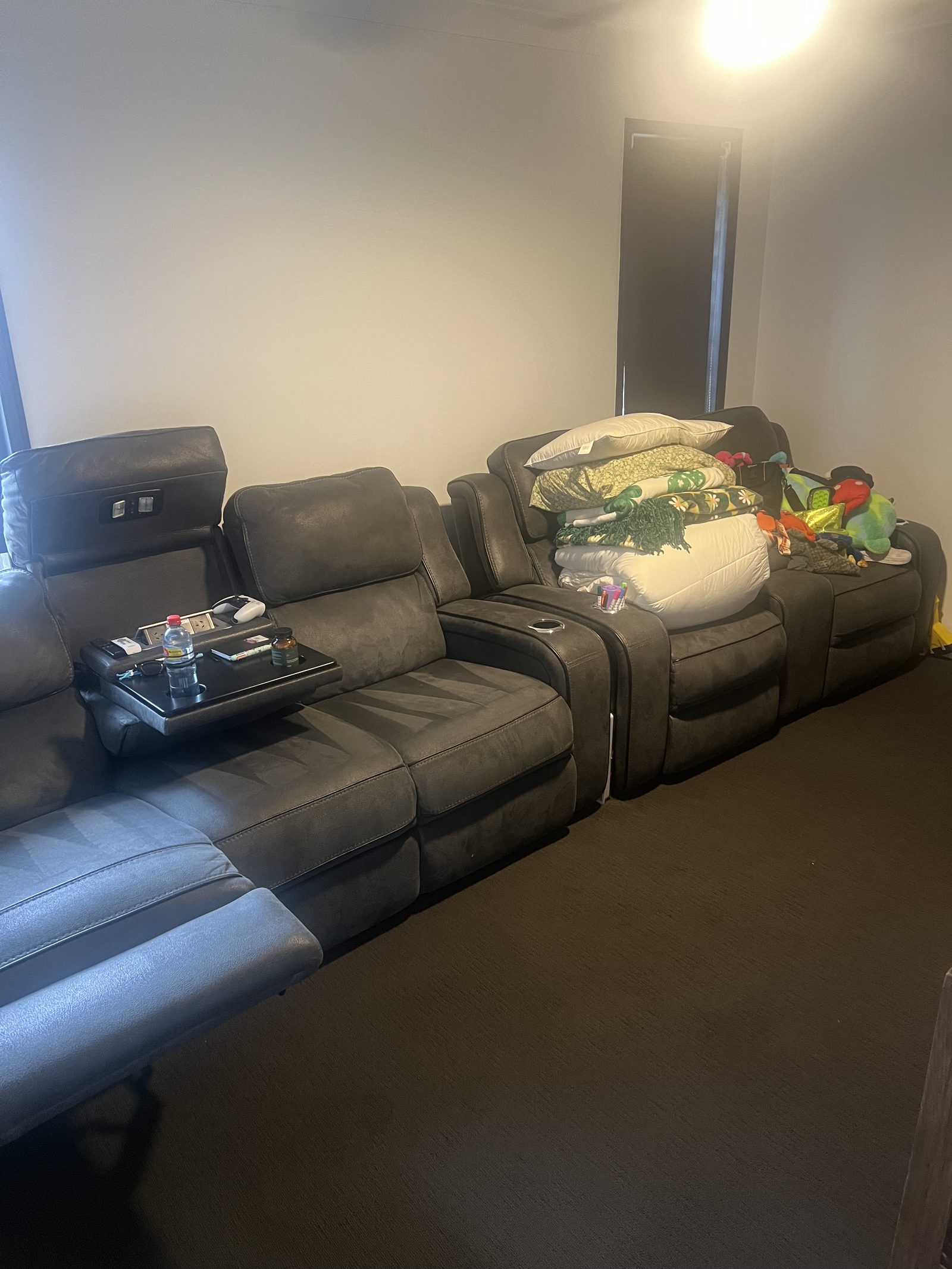 A living room after a Care for a Clean tidy and reset