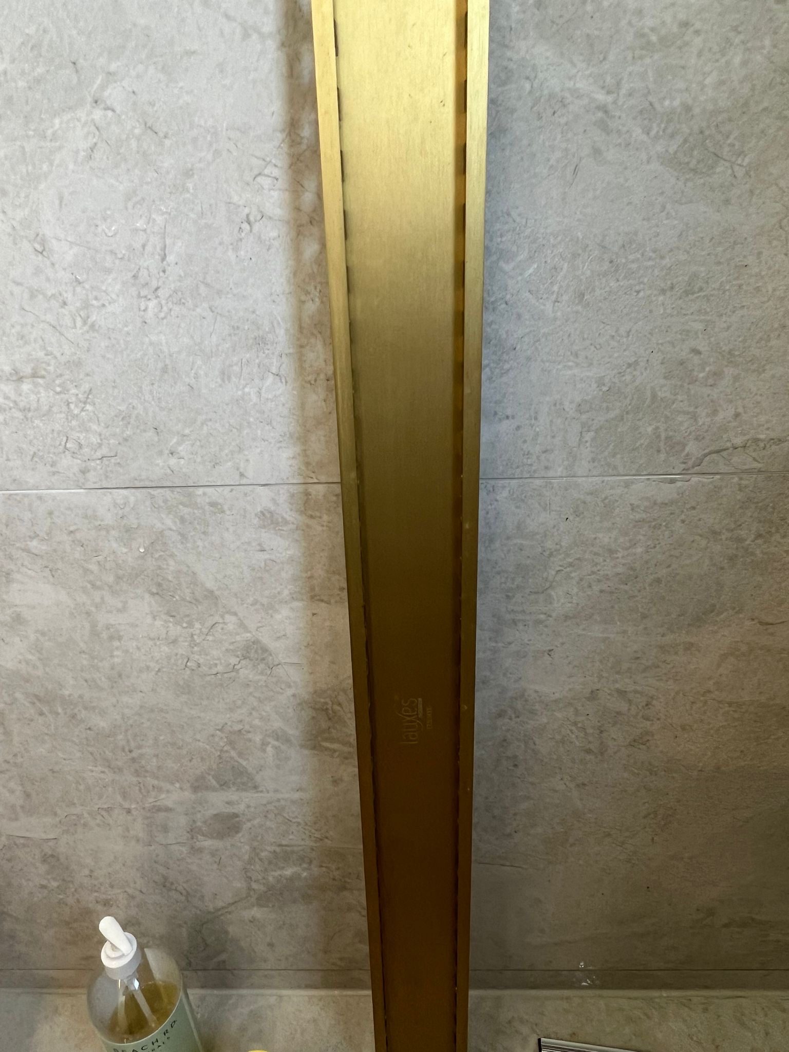 Shower drain after a Care for a Clean service